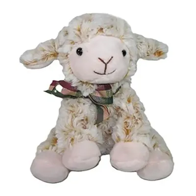 Plyšová ovečka s mašlí 15 cm