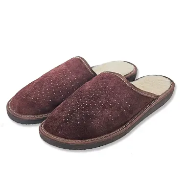 Pánské kožené pantofle 