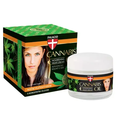 Konopný noční pleťový krém