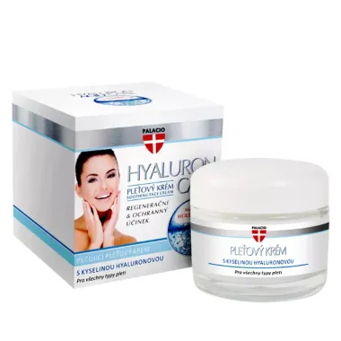 Pleťový krém s kyselinou hyaluronovou