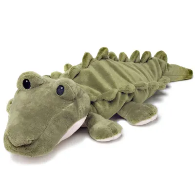 hřejivý plyšák do mikrovlnky aligátor