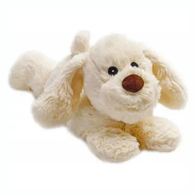 hřejivý plyšák do mikrovlnky Ležící pejsek