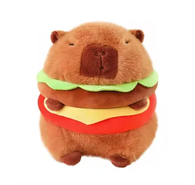 Plyšová Kapybara Hamburger