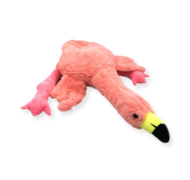 Relaxační polštář ve tvaru plameňáka 90 cm