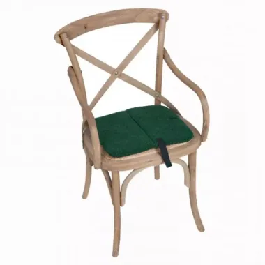 Turistický podsedák z ovčí vlny