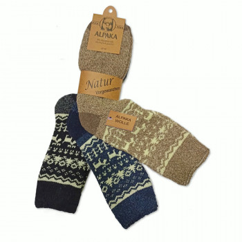 Vlněné ponožky Lama Alpaka - sada 3 ks 
