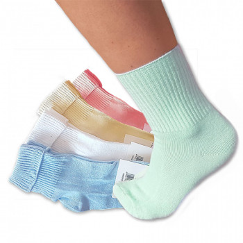 bambusové ponožky dámské bez gumičky 4 ks