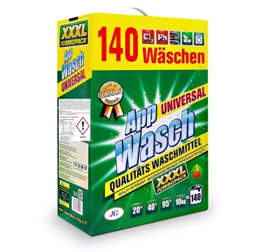 Prací prášek AppWasch Universal ECO 10 kg