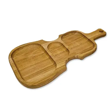 Dubové prkénko na maso a sýry - Housle