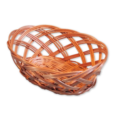 Proutěná ošatka oválná