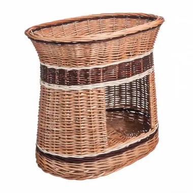 Proutěný domek pro kočky nebo pejsky