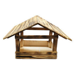 Dřevěné krmítko pro ptáky