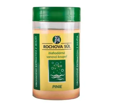 Rochova sůl do koupele Pinie