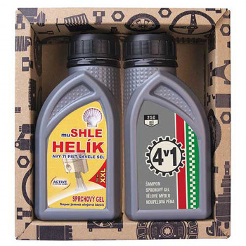 Kosmetický balíček pro muže – 2x sprchový gel 250 ml – olej