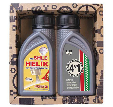 Kosmetický balíček pro muže – 2x sprchový gel 250 ml – olej