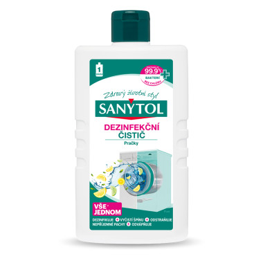 sanytol dezinfekce čistič pračky 240 ml