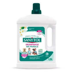 SANYTOL Dezinfekce na prádlo s vůní bílých květů, 1500 ml