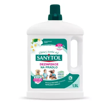 Sanytol dezinfekce na prádlo s vůní bílých květů
