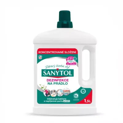 Sanytol dezinfekce na prádlo s vůní bílých květů