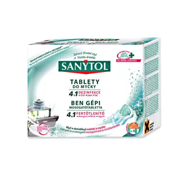 sanytol tablety do myčky 4 v 1 s dezinfekcí