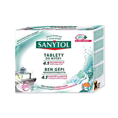 sanytol tablety do myčky 4 v 1 s dezinfekcí