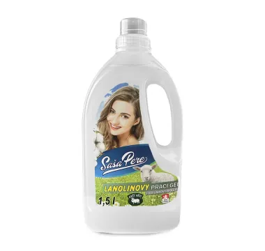 Lanolinový prací gel s bavlníkovým olejem