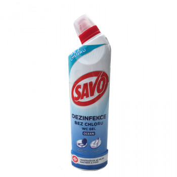 SAVO dezinfekční univerzální čistič WC Oceán bez chlóru