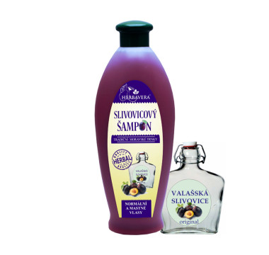 Slivovicový vlasový šampon