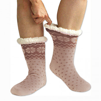 Spací ponožky - vzorované  2 + 1zdarma