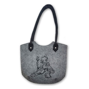 Filcová kabelka Jorkšír