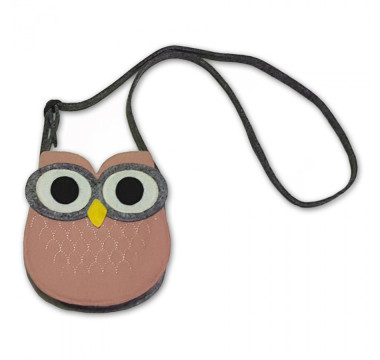 Filcová kabelka Sova