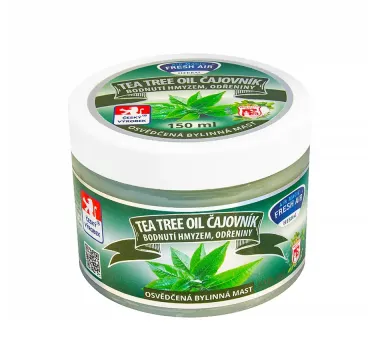 Antibakteriální Tea tree oil bylinná vazelína