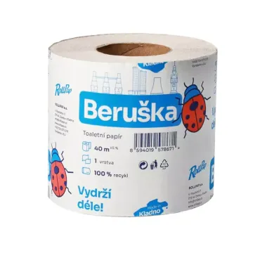 Toaletní Papír Beruška 1-Vrstvý 64 ks