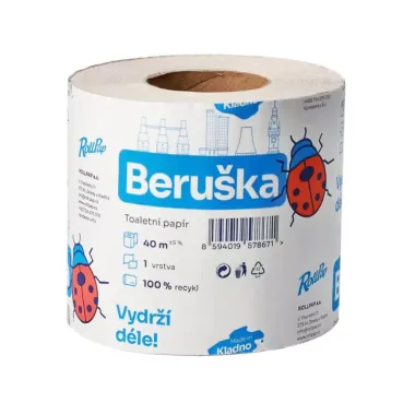 Toaletní Papír Beruška 1-Vrstvý 64 ks