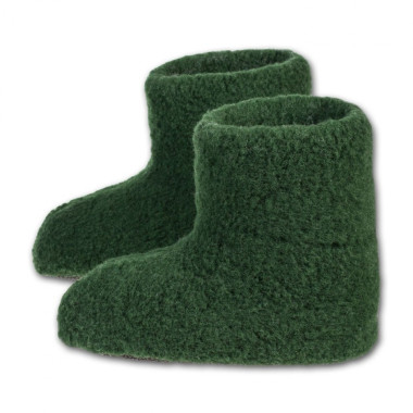 Bačkory z ovčí vlny Hunter