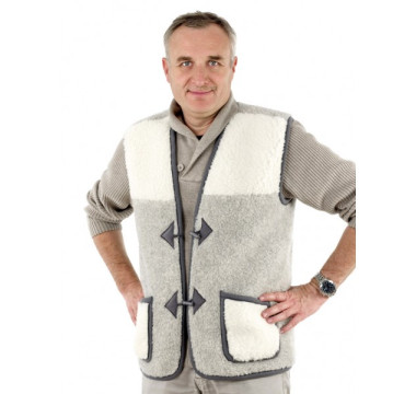 Vesta z ovčí vlny ALPEN 