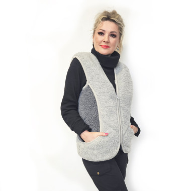 Vesta z ovčí vlny LUNA