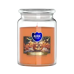 Vonná svíčka ve skle s víkem - HALLOWEEN 500 g Vonná svíčka ve skle s víkem - HALLOWEEN 500 g