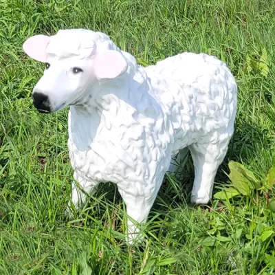 Zahradní ovečka stojící