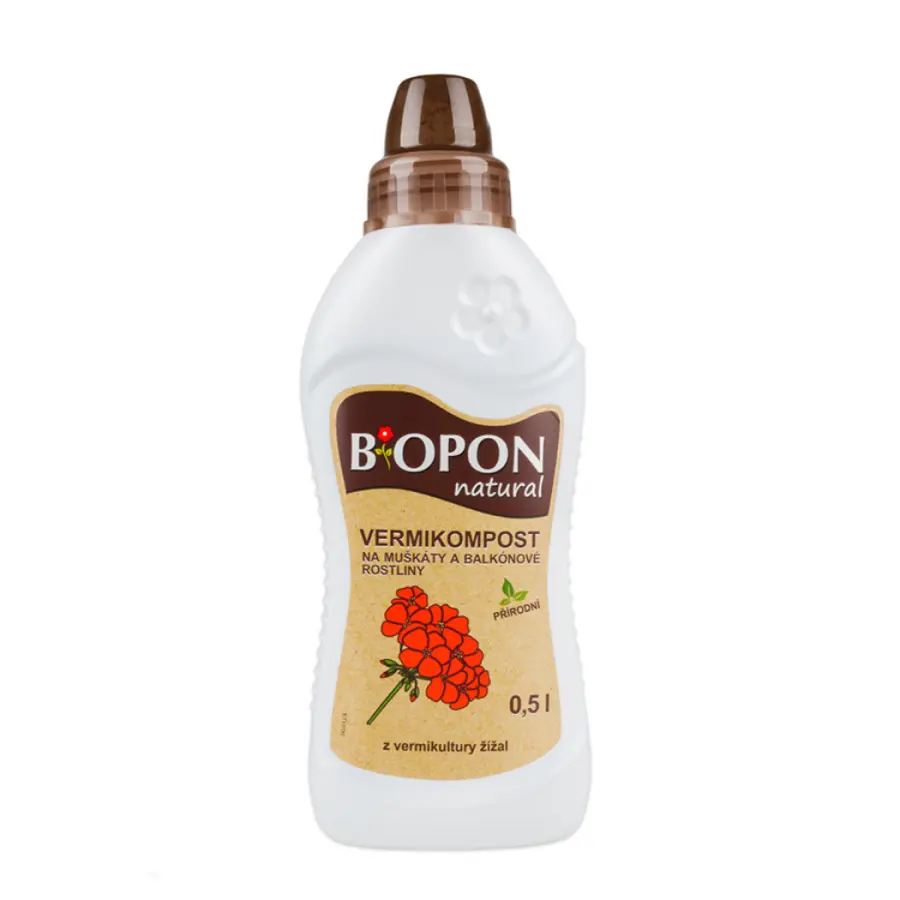 Levně Biopon Vermikompost na balkónové rostliny 500 ml
