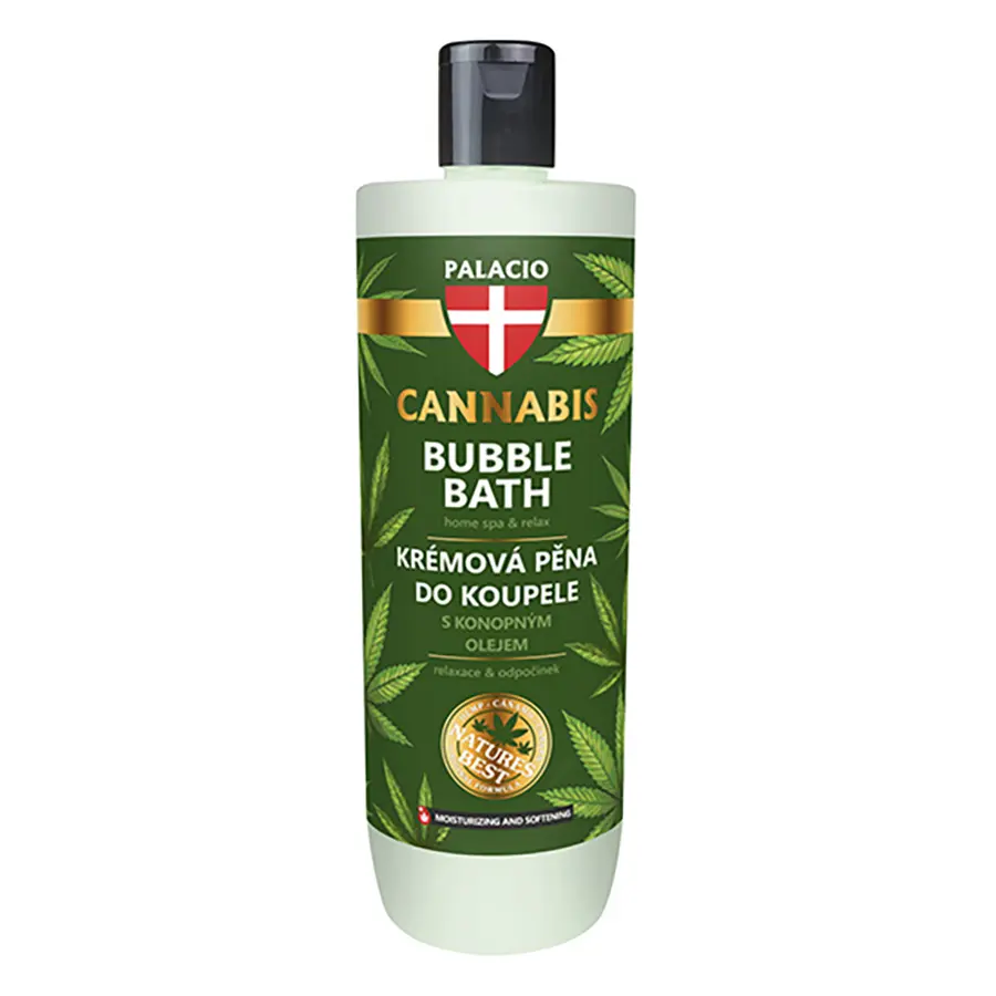 PALACIO Konopná krémová pěna do koupele, 500 ml