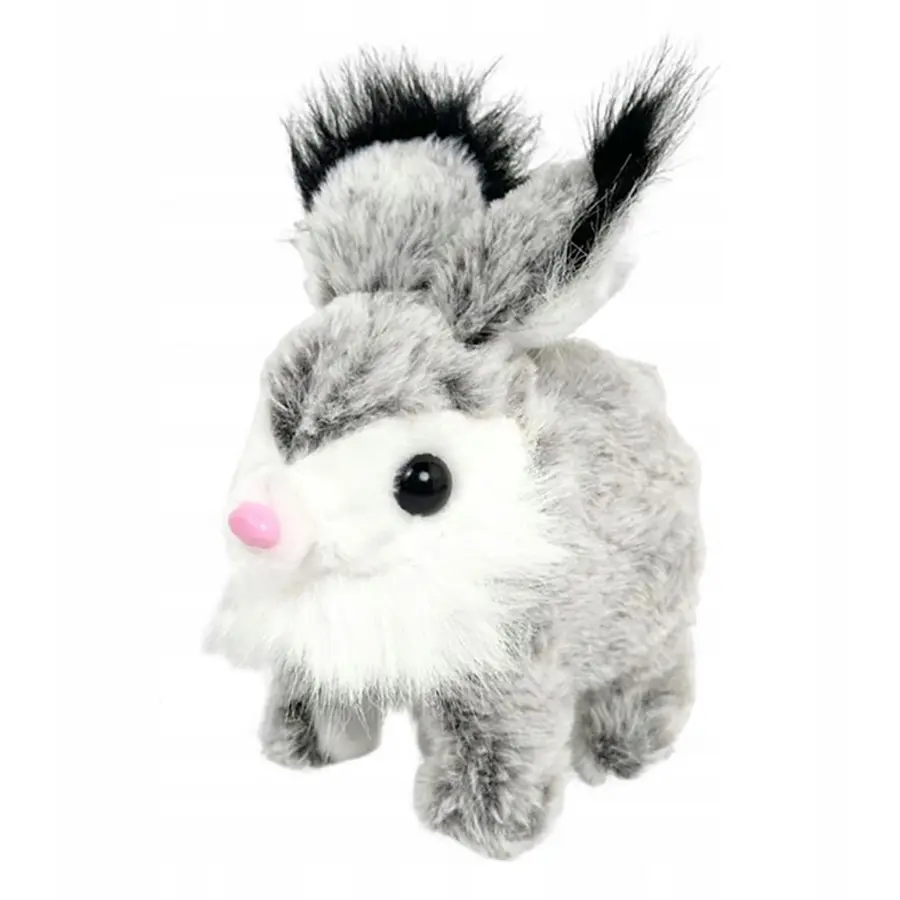 Králíček chodící se zvuky 15 cm