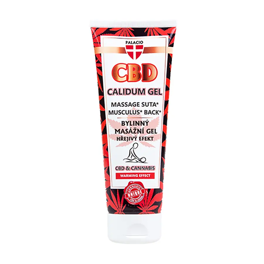 Levně Palacio CBD Calidum hřejivý masážní gel 200ml