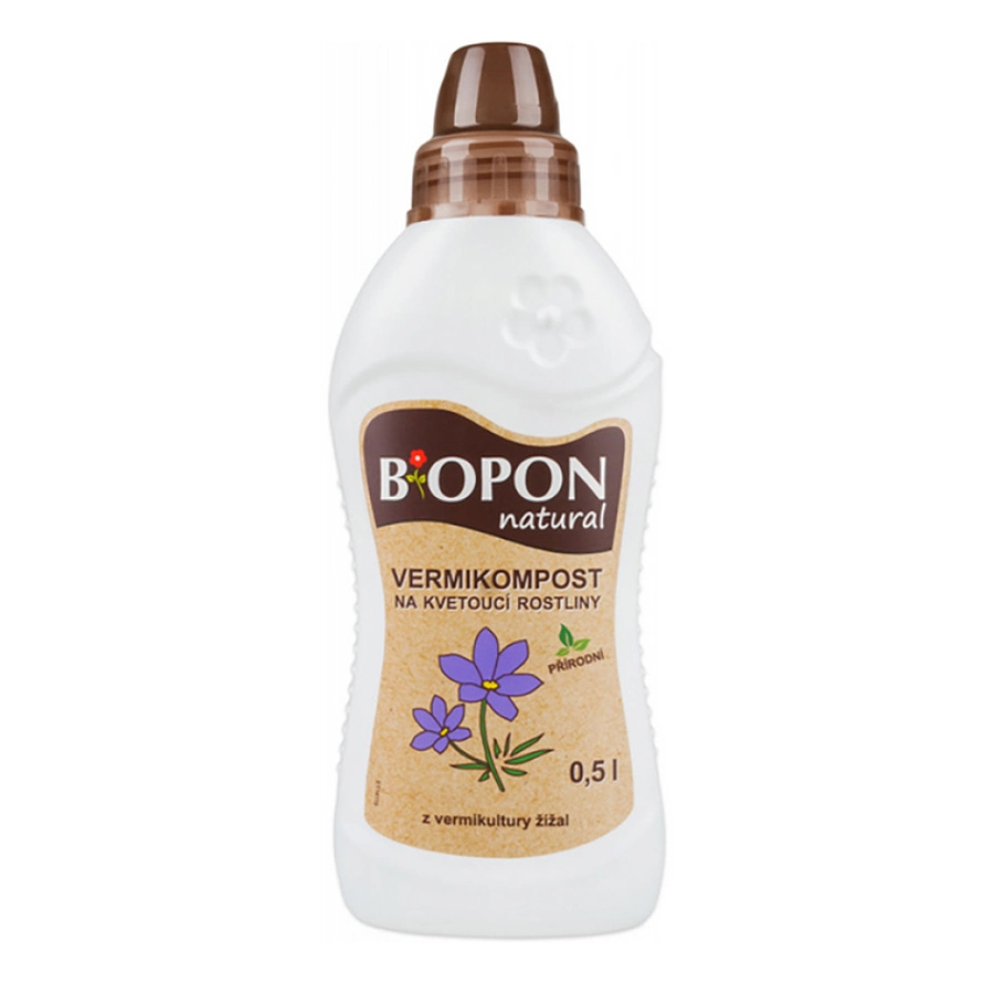 Levně Biopon Vermikompost na kvetoucí rostliny 500 ml
