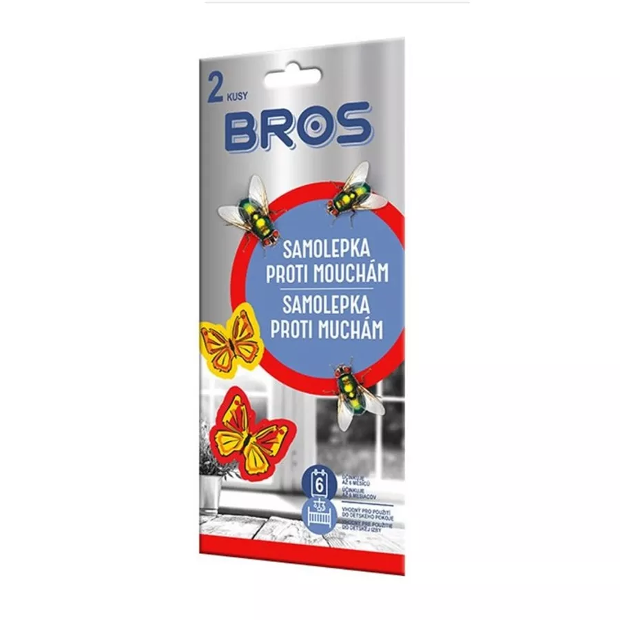 Bros Samolepka proti mouchám 2 ks