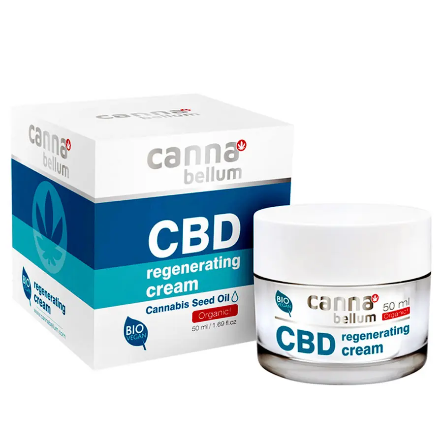 Levně Palacio Cannabellum CBD pleťový regenerační krém 50 ml