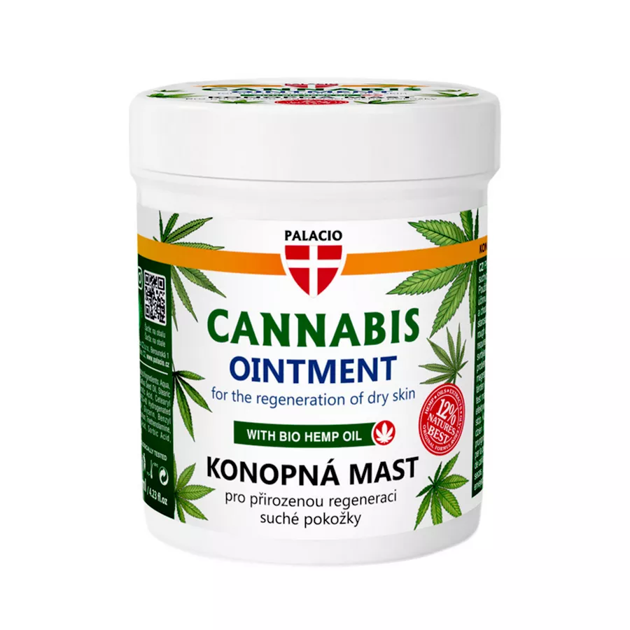 Levně Palacio Konopná mast regenerační, 125 ml