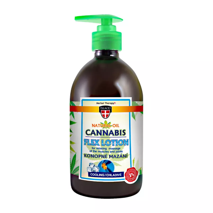 Palacio Konopné mazání s pumpičkou chladivé, 500 ml