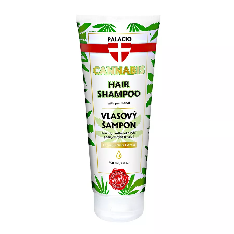Palacio Konopný vlasový šampon, tuba, 250 ml
