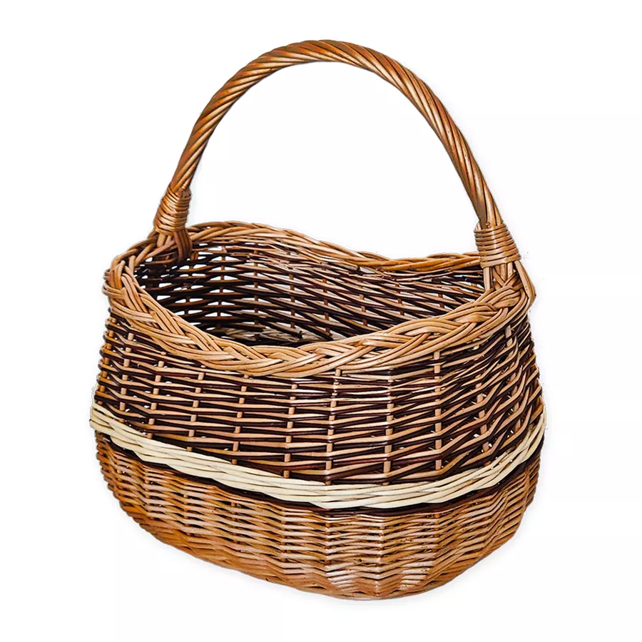 OVČÍ VĚCI Proutěný košík ELEGANCE 38 x 27 cm